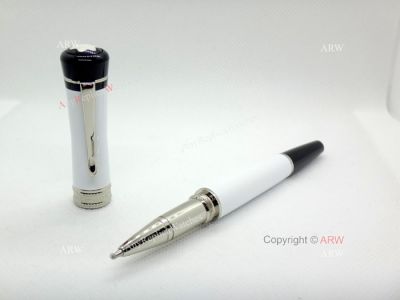 Fake Mont Blanc Meisterstuck White Rollerball Pens Buy Online